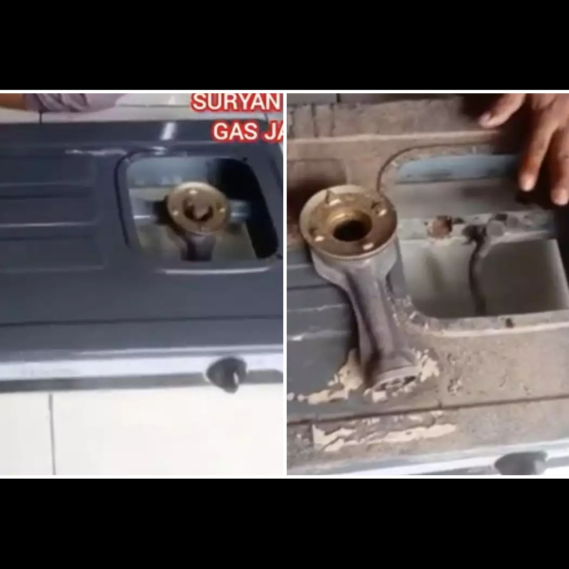 Trik simpel bersihkan karat bodi kompor tanpa digosok sitrun dan pasta gigi