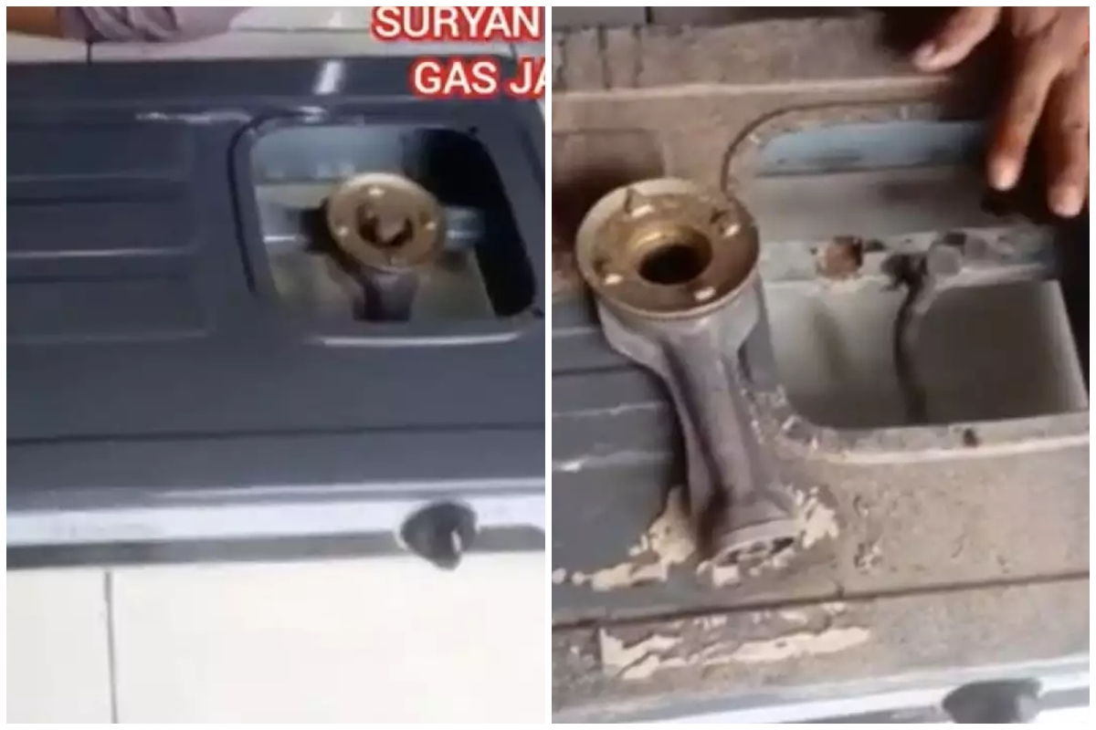 Trik simpel bersihkan karat bodi kompor tanpa digosok sitrun dan pasta gigi