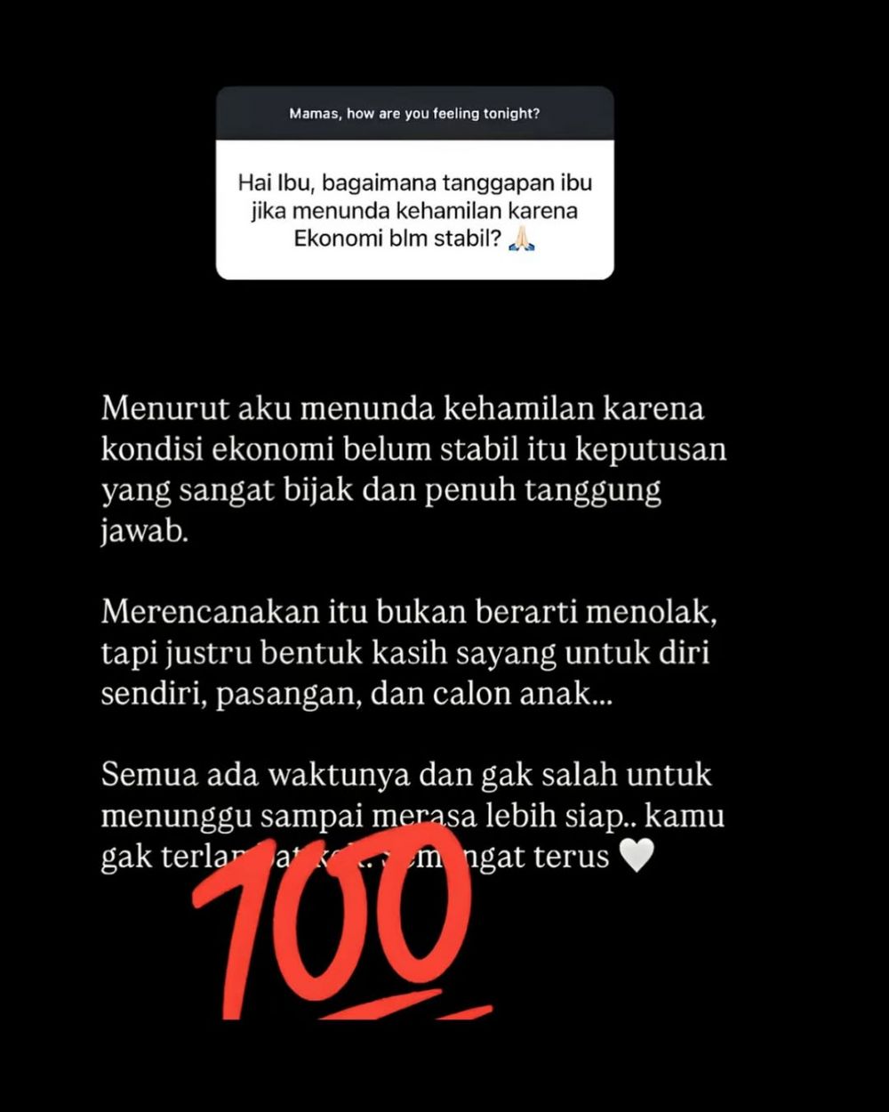 Dimintai pendapat soal menunda kehamilan karena ekonomi, Nikita Willy beri jawaban bijak