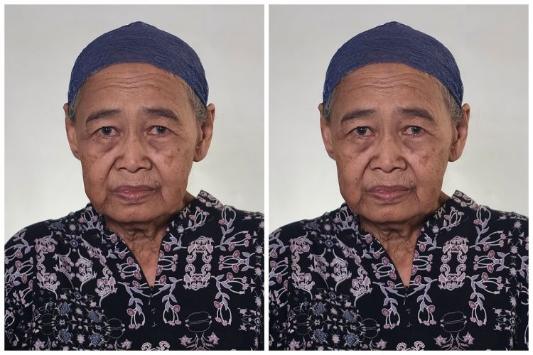 Menolak tua, transformasi nenek-nenek dirias pinkish makeup ini hasilnya disebut bak editan