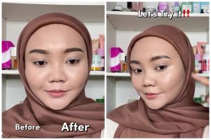 Cara baru bikin kontur wajah agar pipi auto tirus dan lebih simetris, kuncinya di 1 alat makeup ini