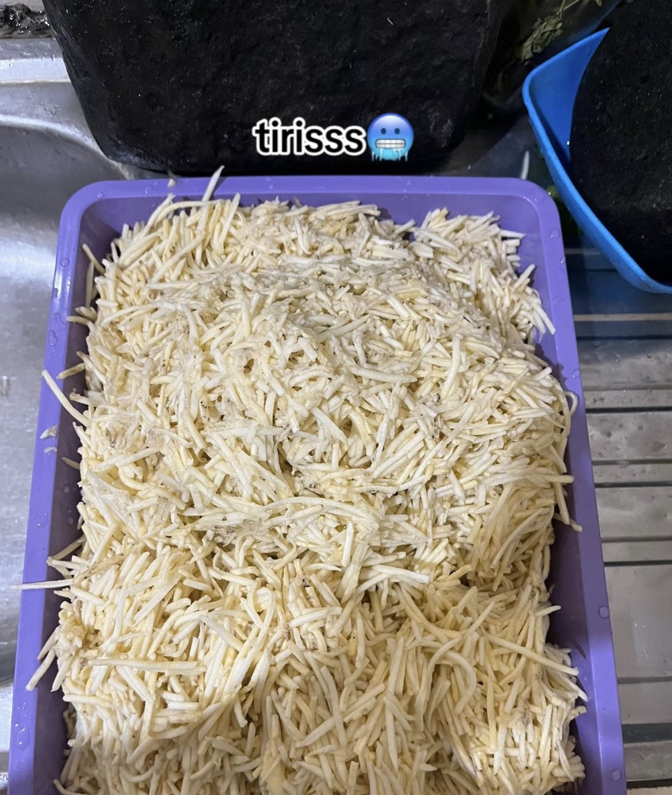 Cara bikin pisang mustofa yang garing dan tak menghitam, nggak kalah lezat dibanding kentang mustofa