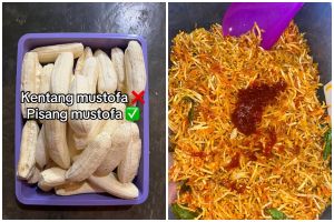 Cara bikin pisang mustofa yang garing dan tak menghitam, nggak kalah lezat dibanding kentang mustofa