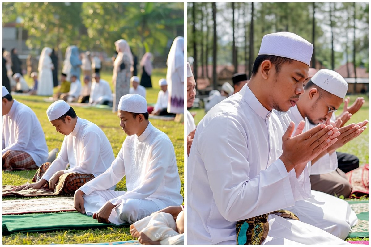 Tata cara shalat Idul Adha 2025, lengkap dengan niat, doa, dan urutannya