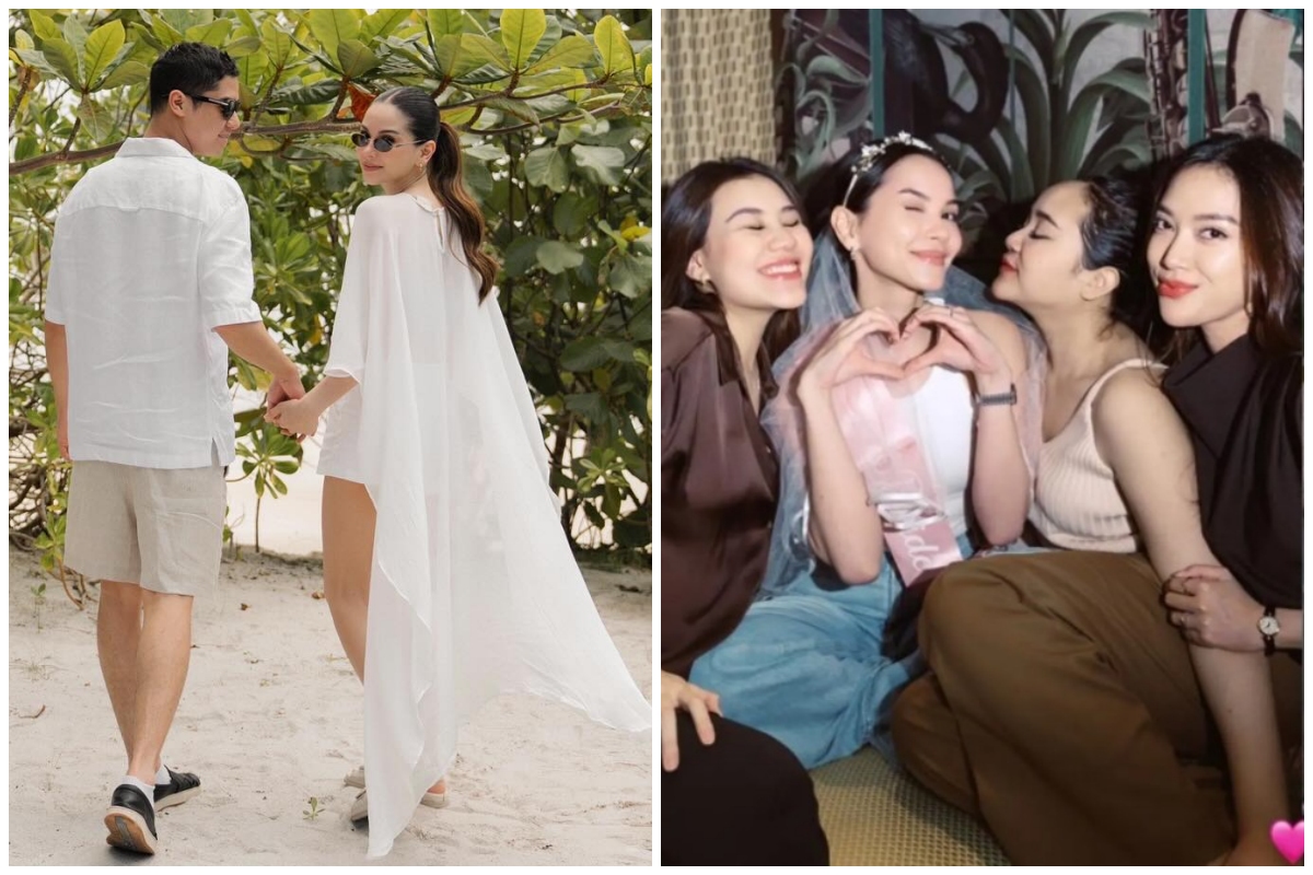 Tanpa heboh coret muka, ini 7 potret kejutan bridal shower Alyssa Daguise jelang nikah sama Al Ghazali