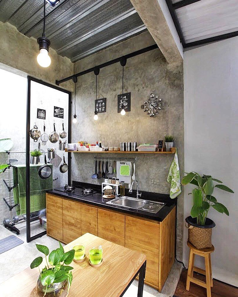 5 Inspirasi desain dapur terbuka ke taman yang bikin masak makin adem dan instagramable