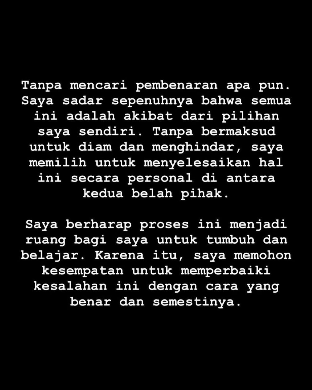 Arief Meivio adik Abel Cantika muncul, ungkap penyesalan atas perselingkuhannya dari Audinna