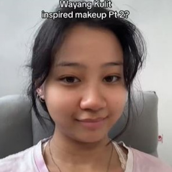 Skill meriasnya juara, transformasi wanita makeup ala tokoh wayang Srikandi ini hasilnya bikin takjub