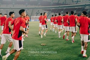 Presiden Pabowo nonton langsung Indonesia versus China di Stadion GBK, optimis Timnas menang