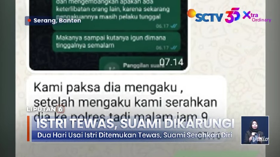 5 Fakta terbaru kasus suami bunuh istri di Serang, terungkap motif pelaku mau nikahi wanita lain