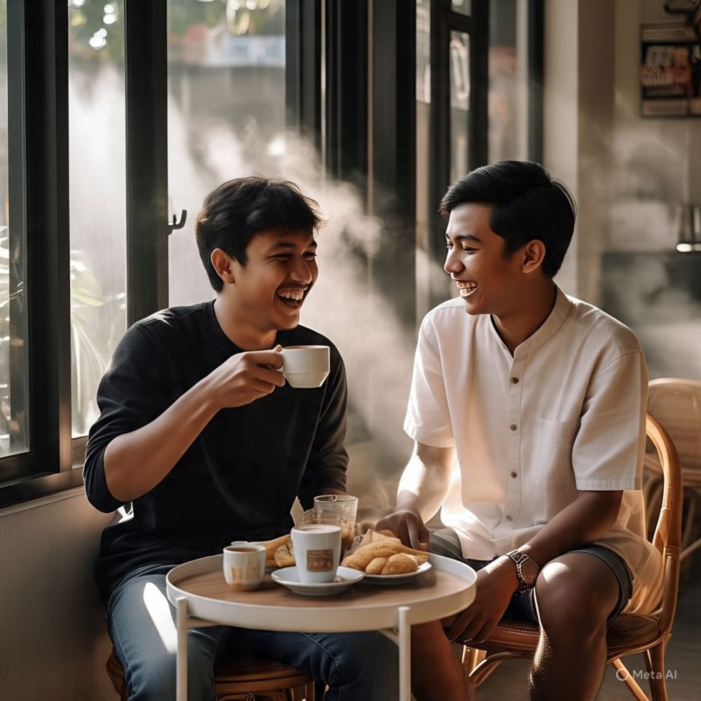 100 Caption lucu ketemu teman lama, kocak, nostalgia, dan bikin ngakak