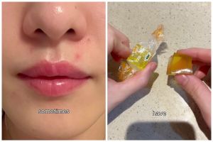 Wajah kencang bebas garis halus, wanita ini bagikan cara bikin jelly botox viral pakai 1 bahan minuman