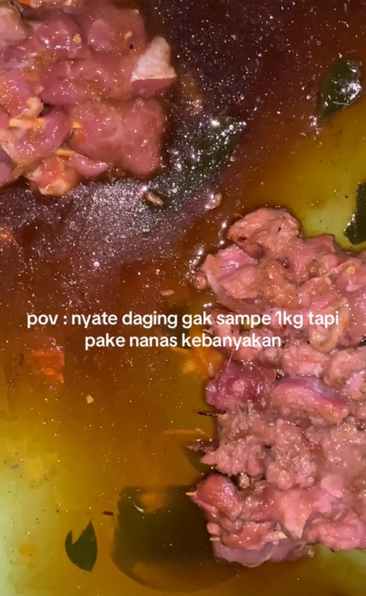 Pakai nanas buat mengempukkan daging kurban? Jangan salah langkah sampai hancur, ini cara tepatnya