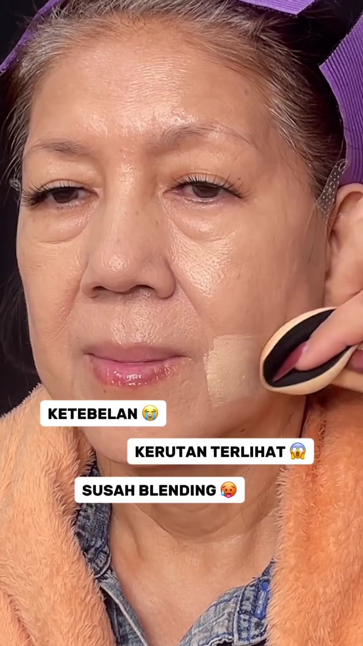 Jangan asal, cara pakai foundation ini bantu samarkan kerutan secara maksimal agar makeup lebih halus