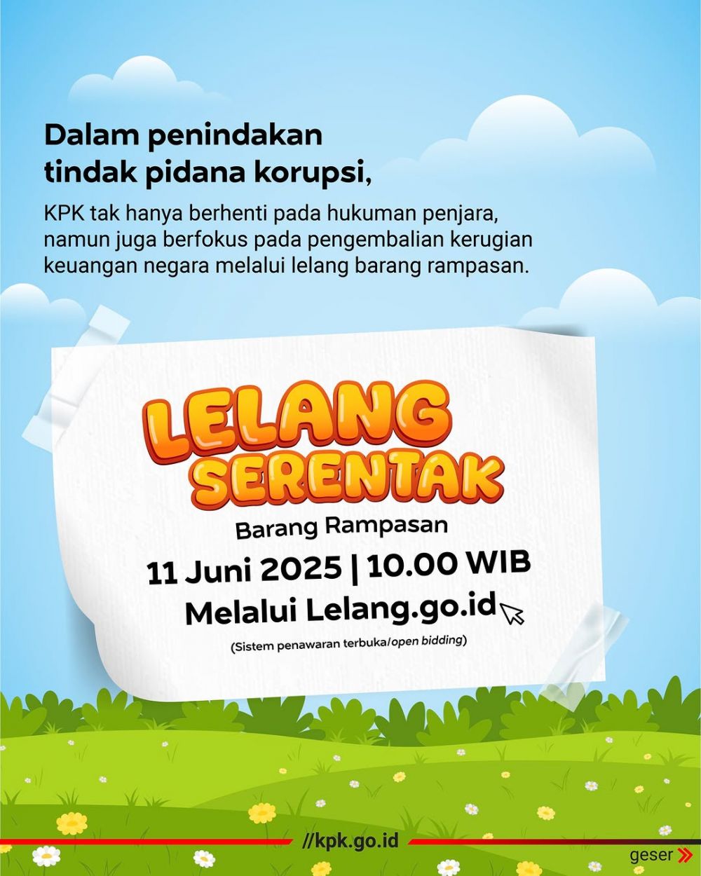 Cara ikut lelang barang sitaan KPK 2025, syarat, jadwal, dan tips menang