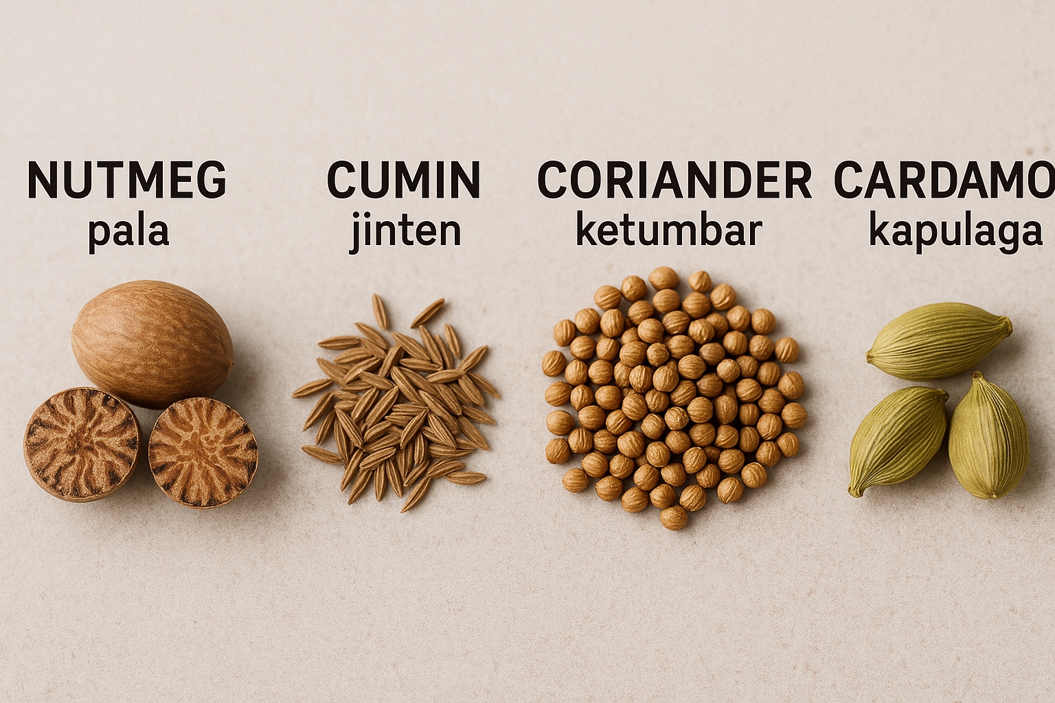 Kenapa chef suka pakai istilah Inggris? Ini padanan bahasa Indonesia 17 rempah & bumbu wajib tahu