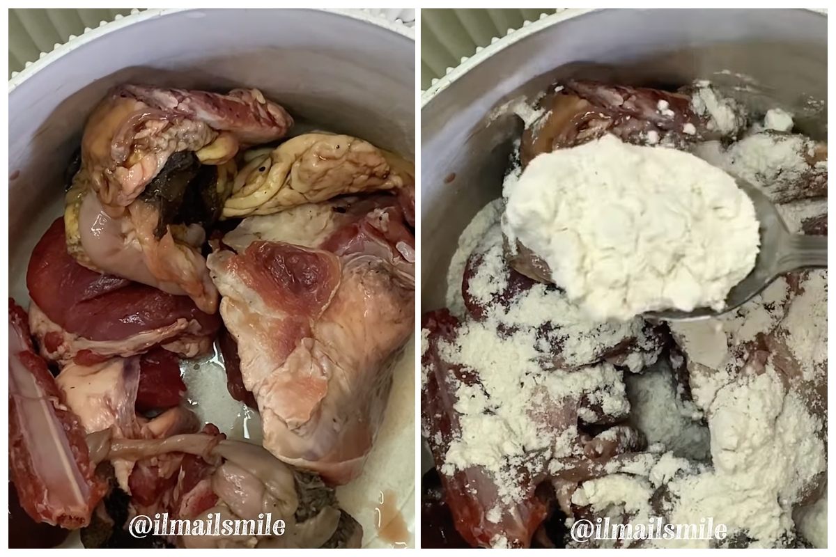 Masih banyak daging kurban? Gini cara simple biar nggak bau prengus lagi, cuma pakai tepung