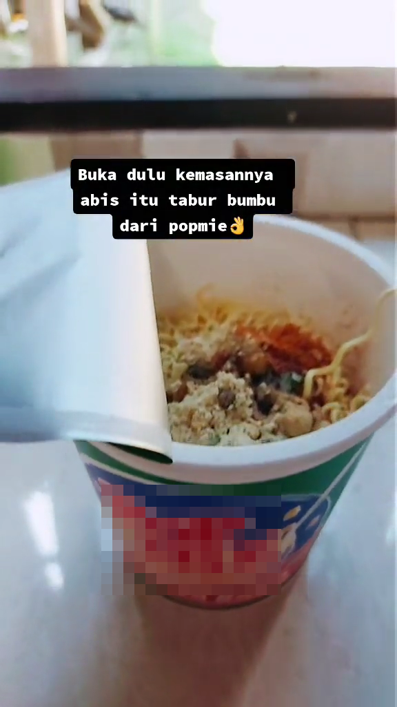Fungsi lain garpu Pop Mie ini bikin mi cepat matang, tak banyak yang tahu ternyata buat takjub