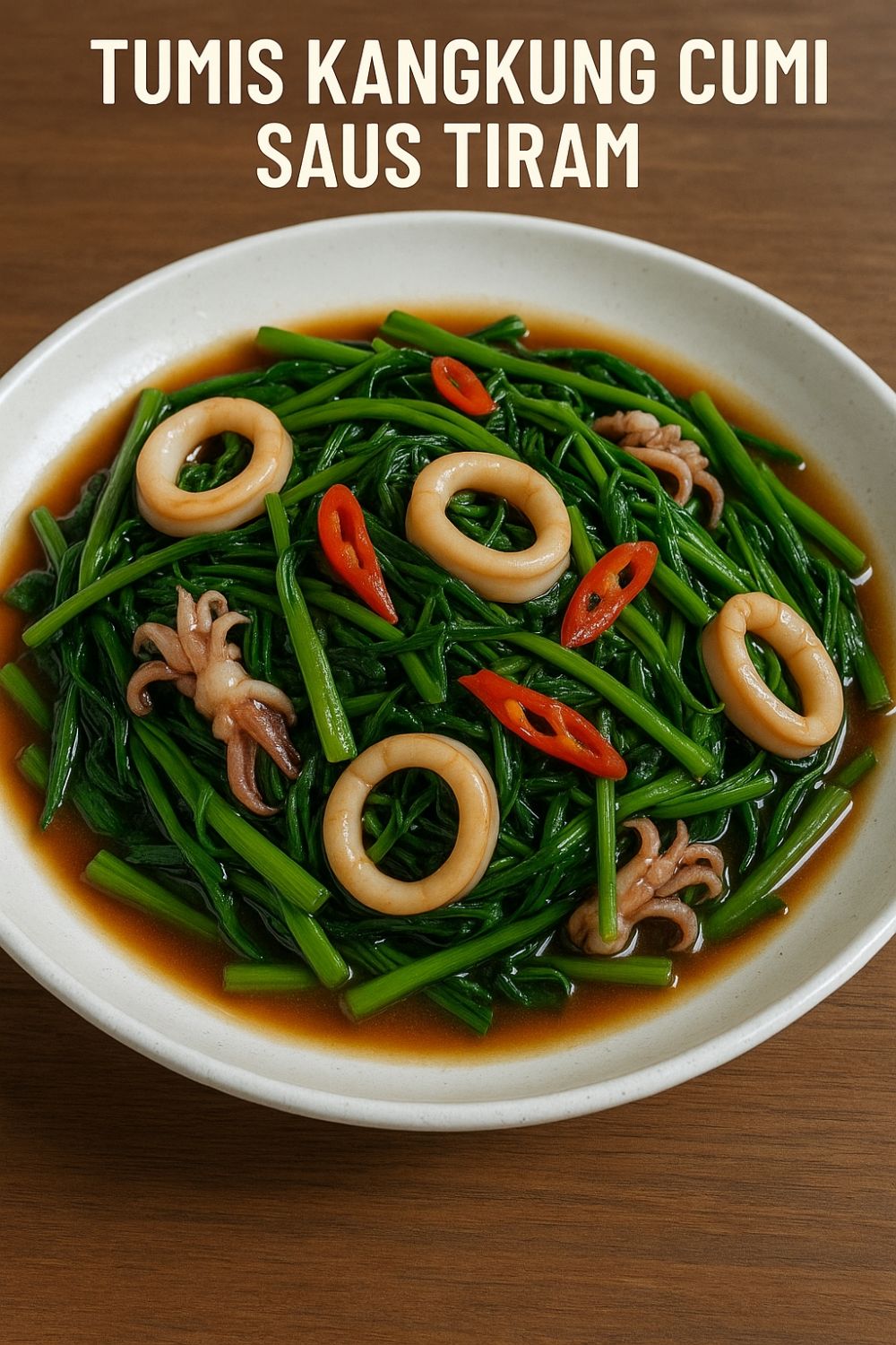 7 Resep tumis kangkung ala resto seafood rumahan, praktis, lezat, dan bikin nagih