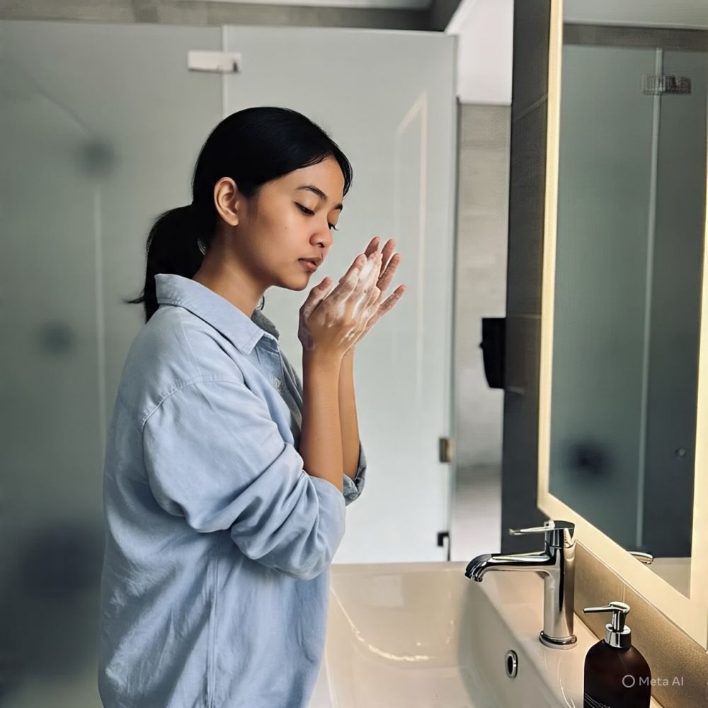 Sudah cuci muka tapi tetap kusam? mungkin 5 kebiasaan ini sering kamu lakukan