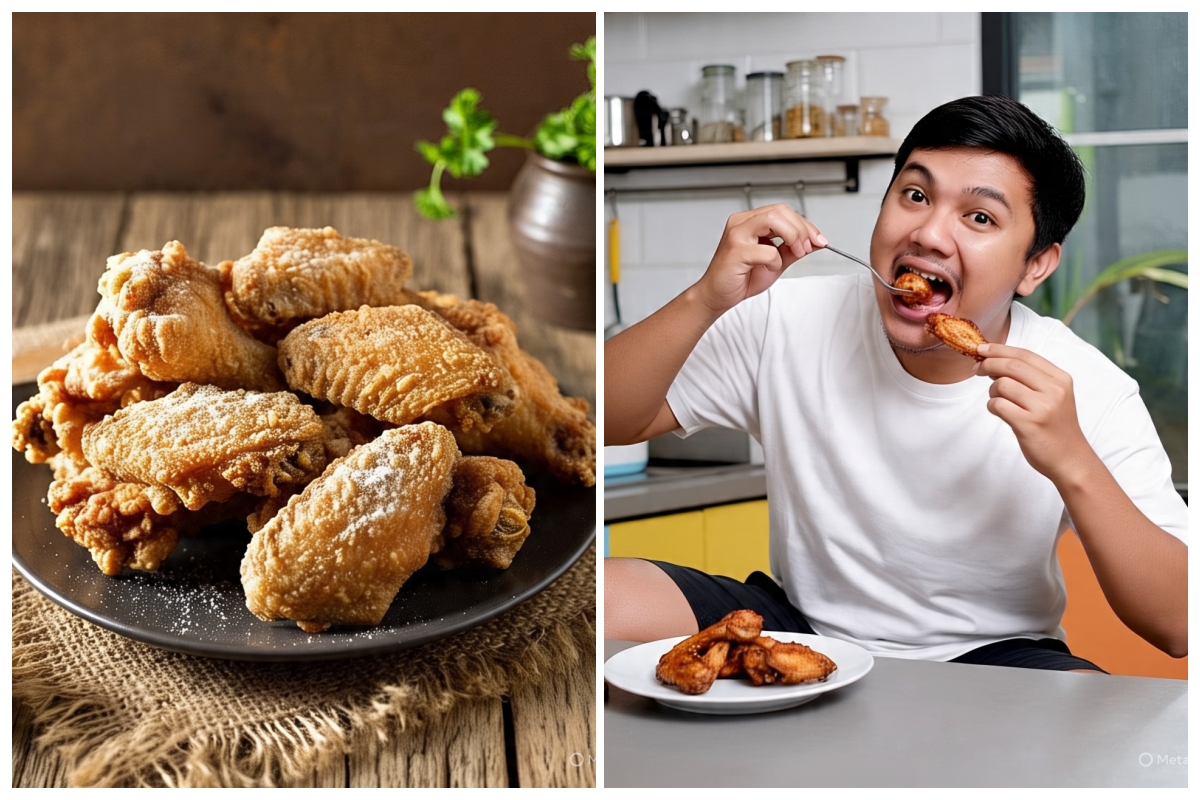 7 Cara bikin chicken wings crispy tanpa tepung banyak tapi tetap renyah