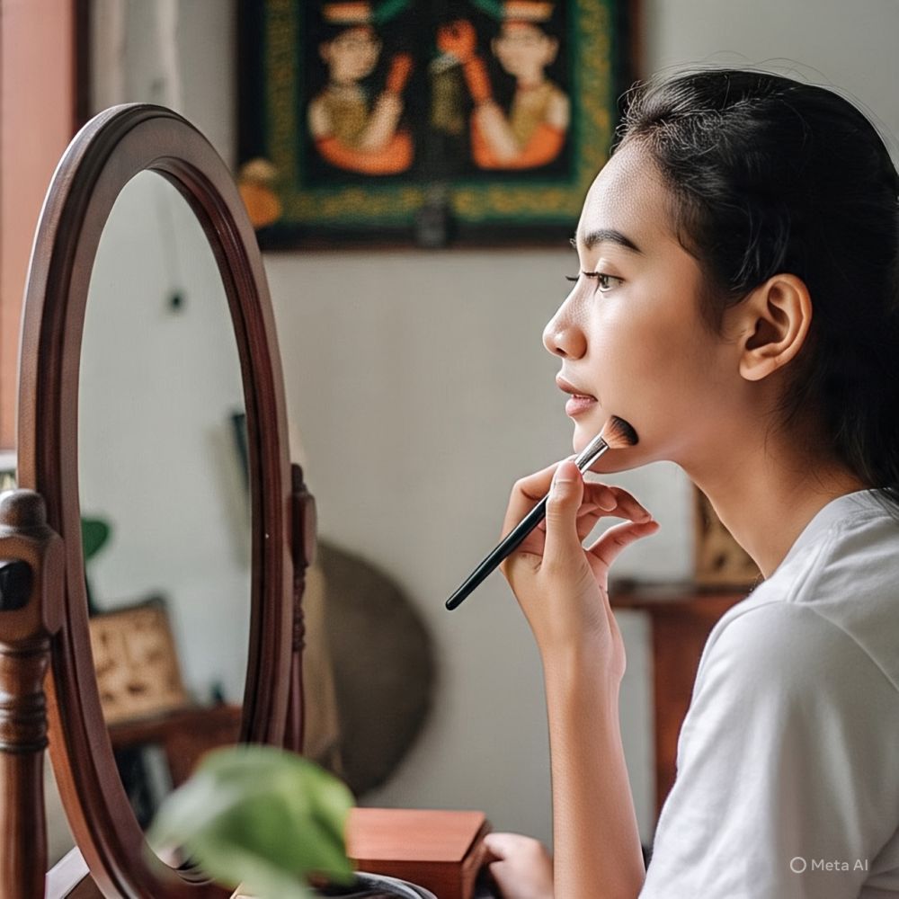 Rahasia no-makeup look, tampil natural tapi glowing dalam 5 langkah simpel