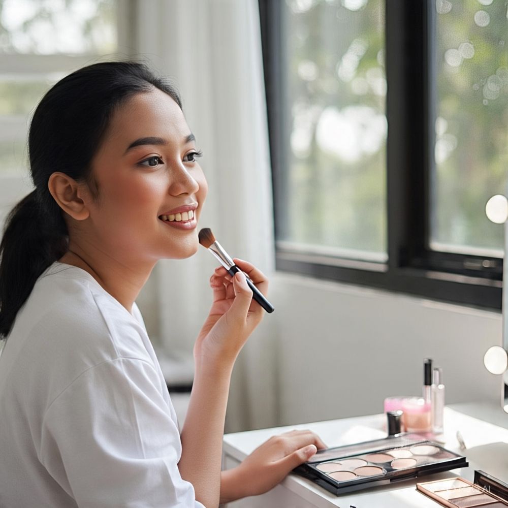 Rahasia no-makeup look, tampil natural tapi glowing dalam 5 langkah simpel