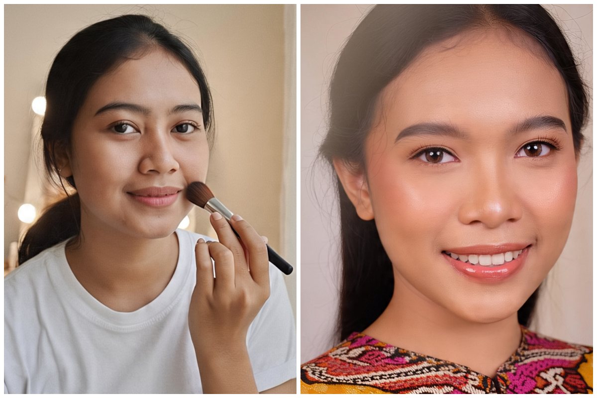 Rahasia no-makeup look, tampil natural tapi glowing dalam 5 langkah simpel