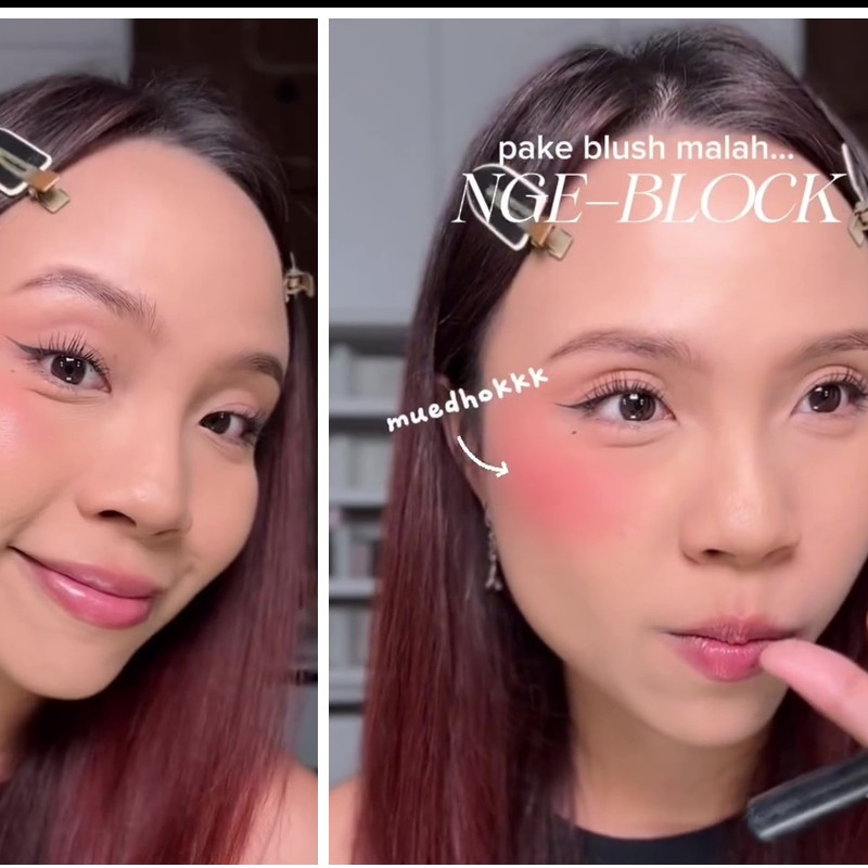 Blush on ngeblok dan susah di-blend? Cara mengatasinya ini lebih praktis dibandingkan pakai concealer
