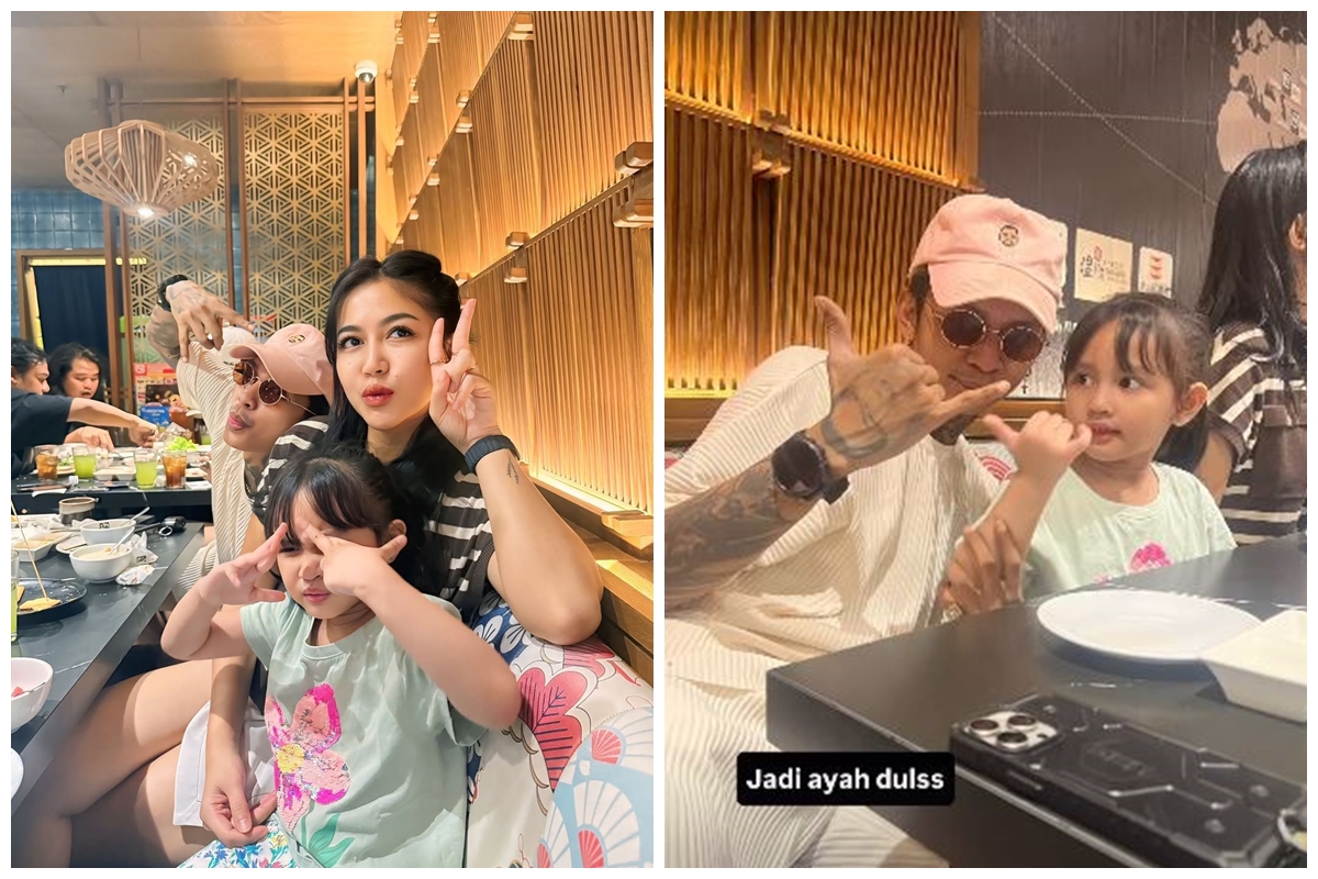 Sudah pisah tetap akur, 7 potret Young Lex dan Eriska Nakesya kompak momong anak usai cerai