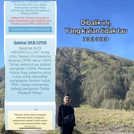 Pria ini spill pekerjaan 'serabutan' sebelum diterima CPNS, bukti hasil tidak mengkhianati usaha