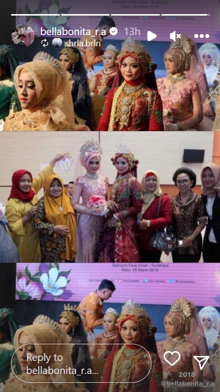 11 Pesona cantiknya Bella Bonita saat sekolah, gaya berhijabnya manglingi