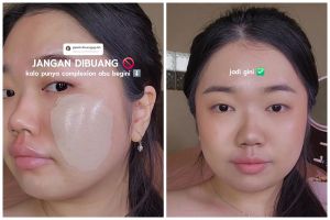 Tak perlu dicampur produk lain, ini trik pakai complexion terlalu cerah dan bikin wajah jadi abu-abu