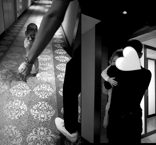 Sudah seperti ayah sendiri, momen Kamari nangis saat ditinggal Justin Hubner ini bikin terenyuh