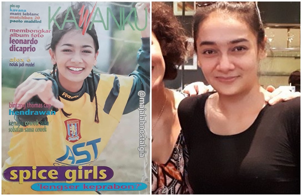 Jadi model video klip di lagu adik ipar, ini 11 potret dulu dan kini Ananda Lontoh yang awet muda