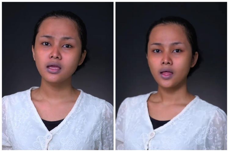 Awalnya pucat, transformasi cewek pakai paes Jawa ini pancarkan aura elegan bak beda orang