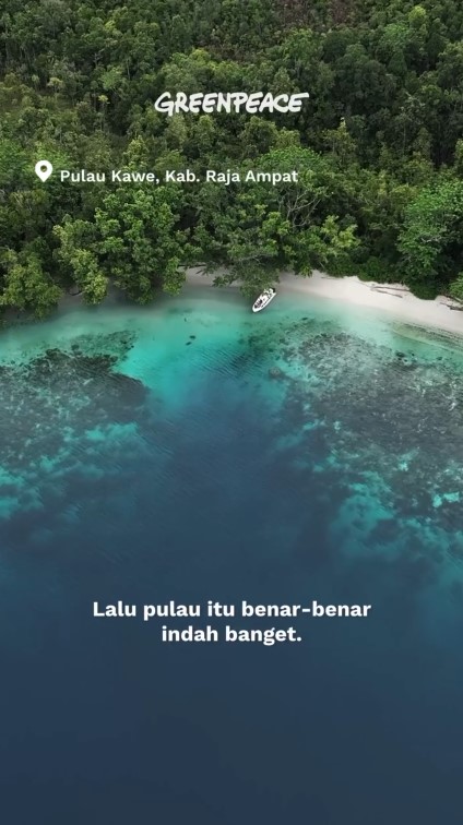 9 Potret Angela Gilsha menyusuri Raja Ampat, ungkap kondisi air laut mulai keruh