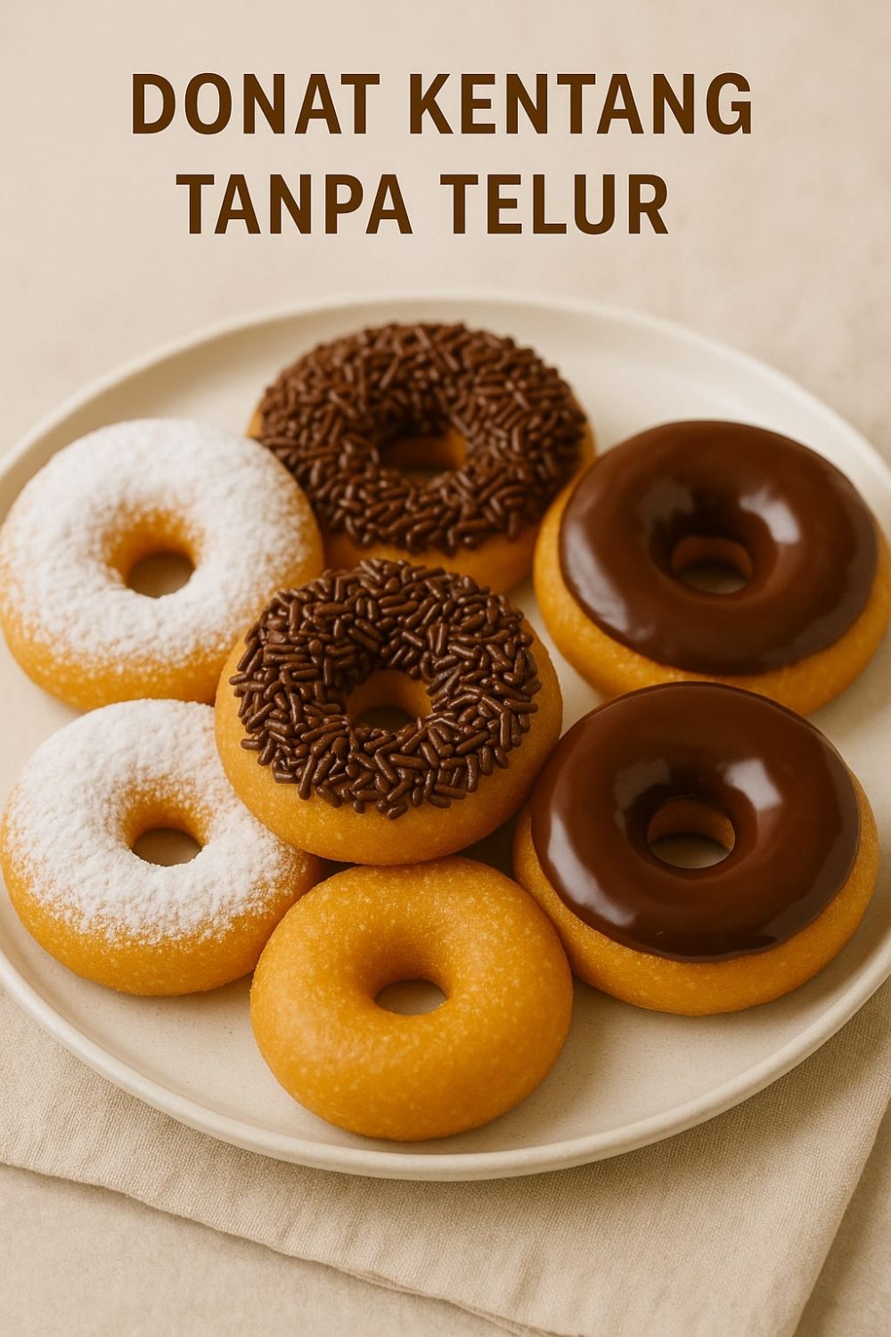 5 Cara membuat donat kentang tanpa telur yang lembut dan tahan lama