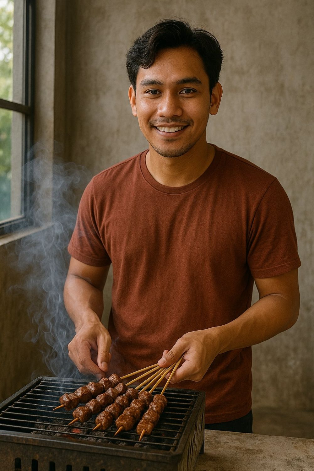 Gokil! Sate matang sempurna berkat rumus fisika ala alumni ITB ini, tapi bikin orang lain puyeng