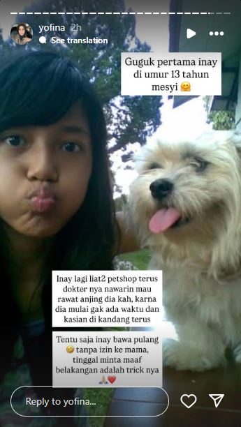 Dinikahi anak Fanny Bauty cuma 4 bulan, intip 9 potret lawas Yofina mantan adik ipar Shireen Sungkar