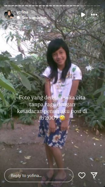 Dinikahi anak Fanny Bauty cuma 4 bulan, intip 9 potret lawas Yofina mantan adik ipar Shireen Sungkar