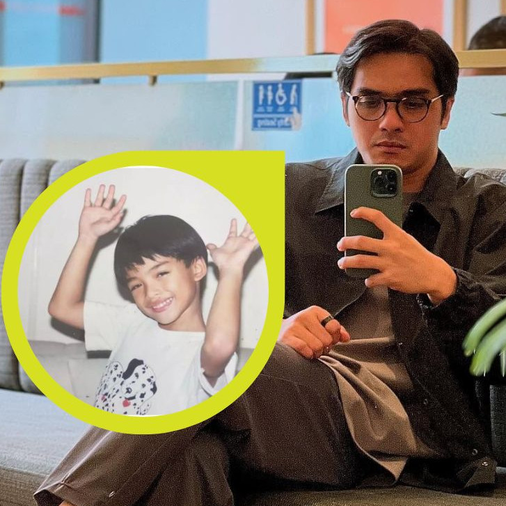 Tampan dan percaya diri sejak kecil, ini 9 potret dulu dan kini Ricky Harun yang kini jadi family man
