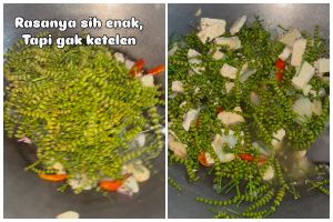 Cewek ini geli masak bunga melinjo karena mirip ulat, sebenarnya apa sih enak dan khasiatnya?