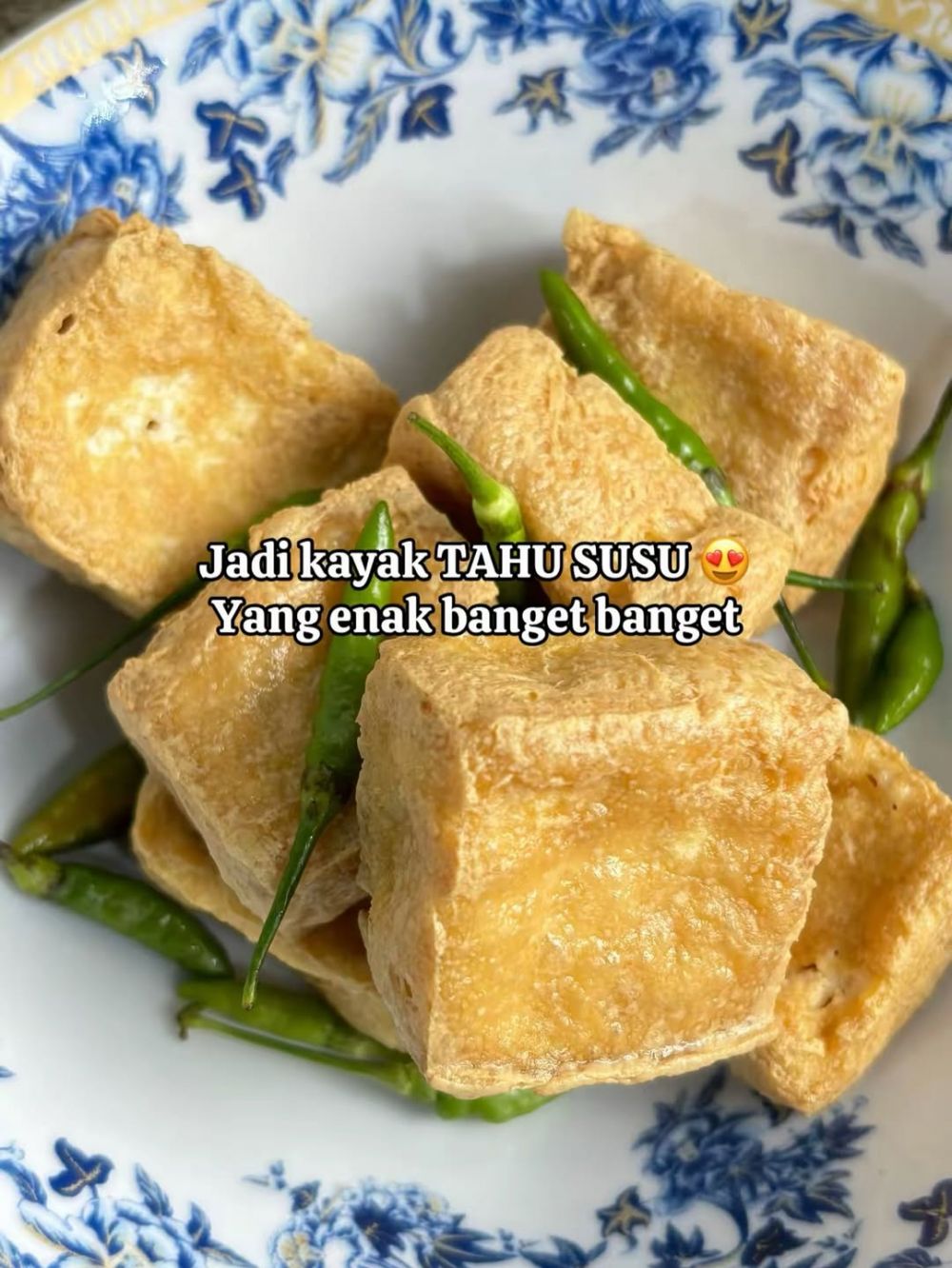 Penggemar gorengan merapat, ini cara mudah bikin tahu goreng yang dalemnya selembut tahu susu