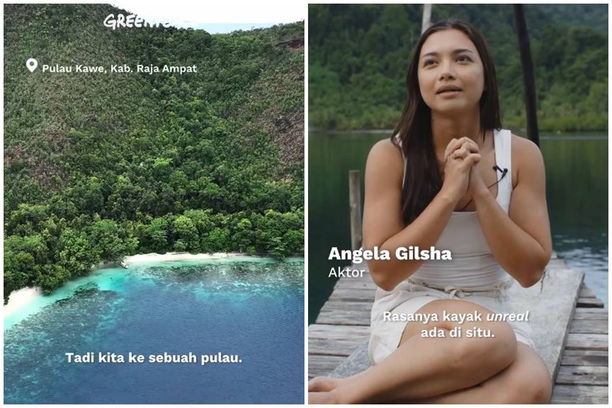 Cerita Angela Gilsha dikejar kapal misterius usai snorkeling di dekat lokasi tambang Raja Ampat