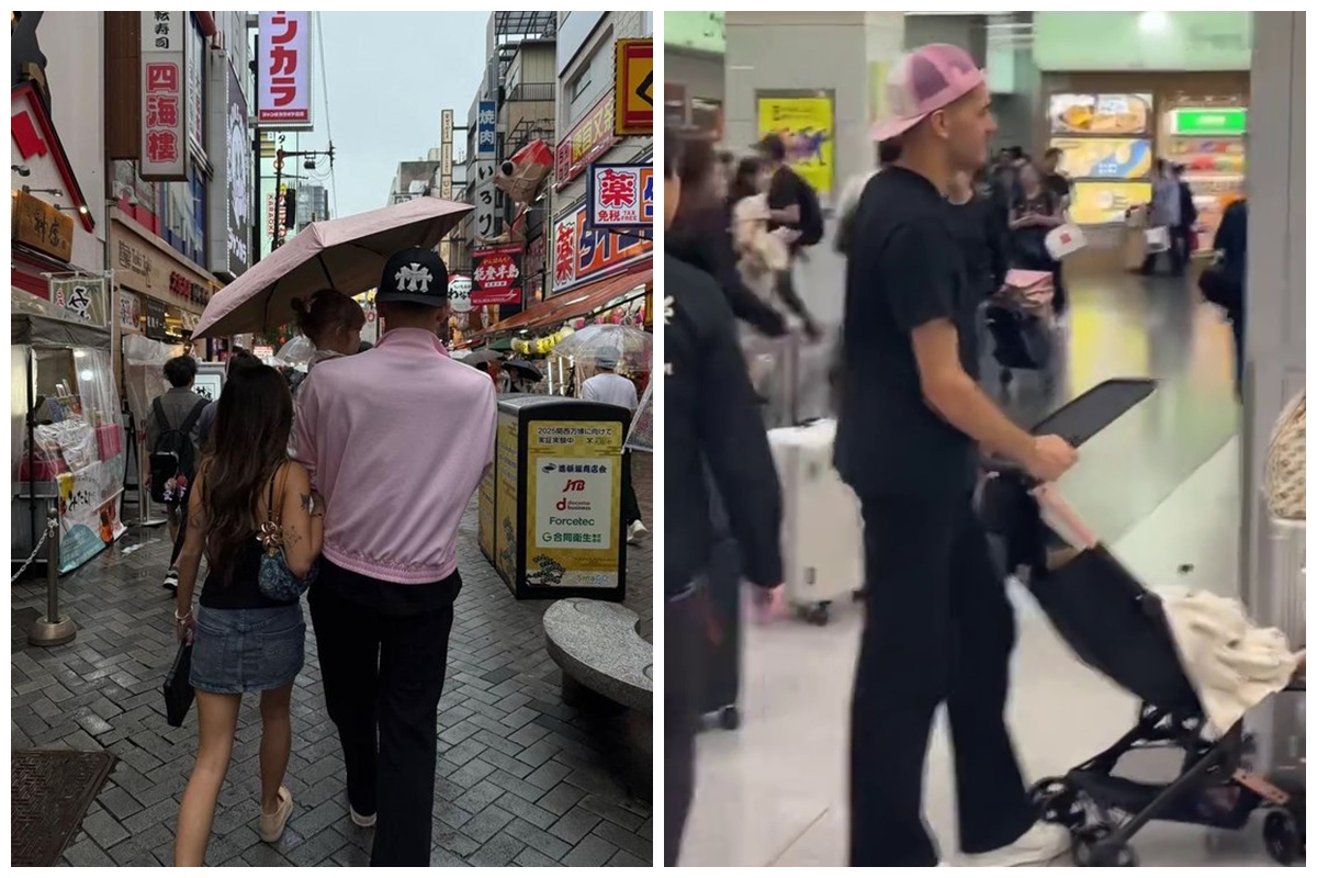 Liburan bareng Jennifer Coppen di Jepang, 7 potret Justin Hubner dekat dengan Kamari bak anak sendiri