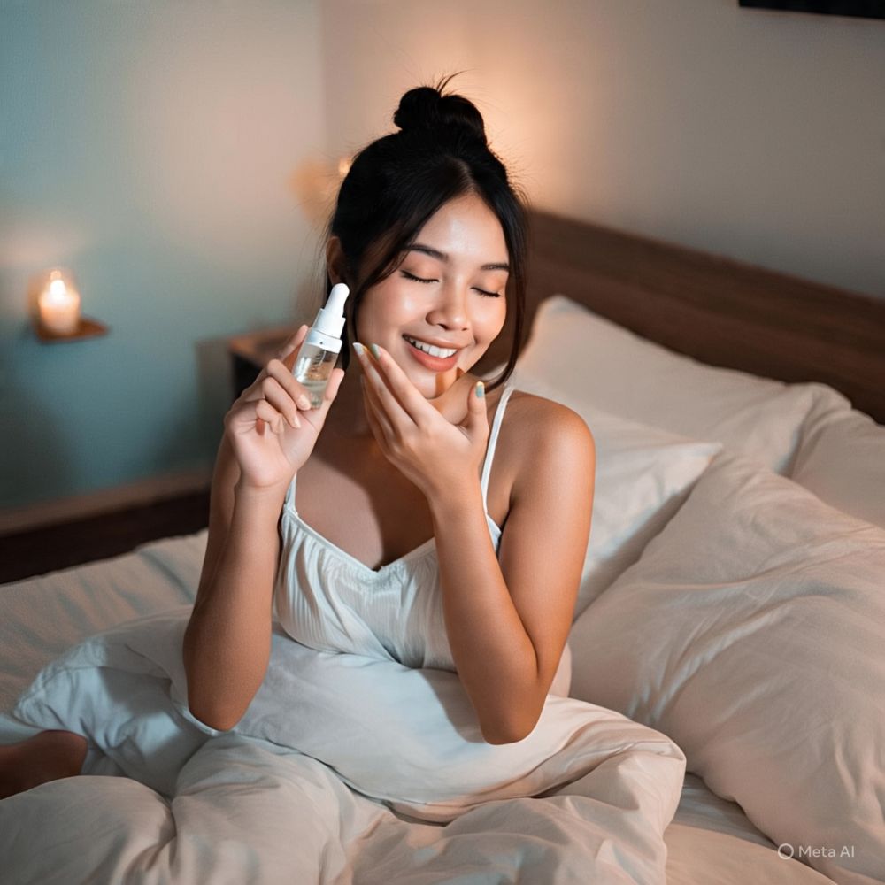 10 Tips ampuh skincare malam hari agar bangun tidur kulit terasa lebih lembap dan cerah