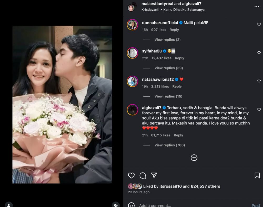 Maia Estianty sampaikan pesan haru jelang pernikahan Al Ghazali: Kamu di hatiku selamanya
