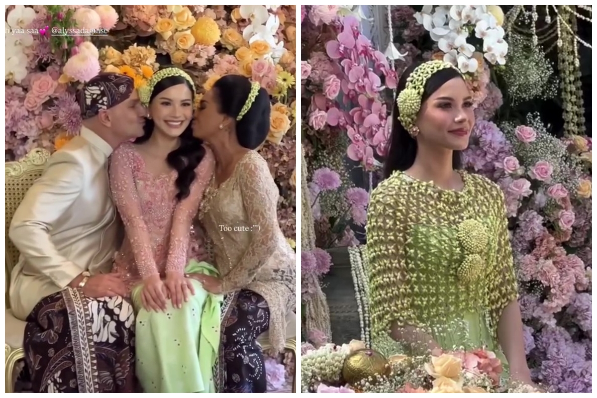 Digelar dengan adat Sunda, ini 11 momen siraman Alyssa Daguise jelang pernikahan
