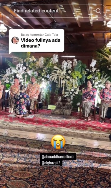 Jadi momen langka, ini 7 potret Maia Estianty duduk berdekatan dengan Mulan Jameela di siraman Al